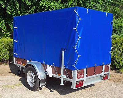 Hochplane blau mit Schleuderschnur